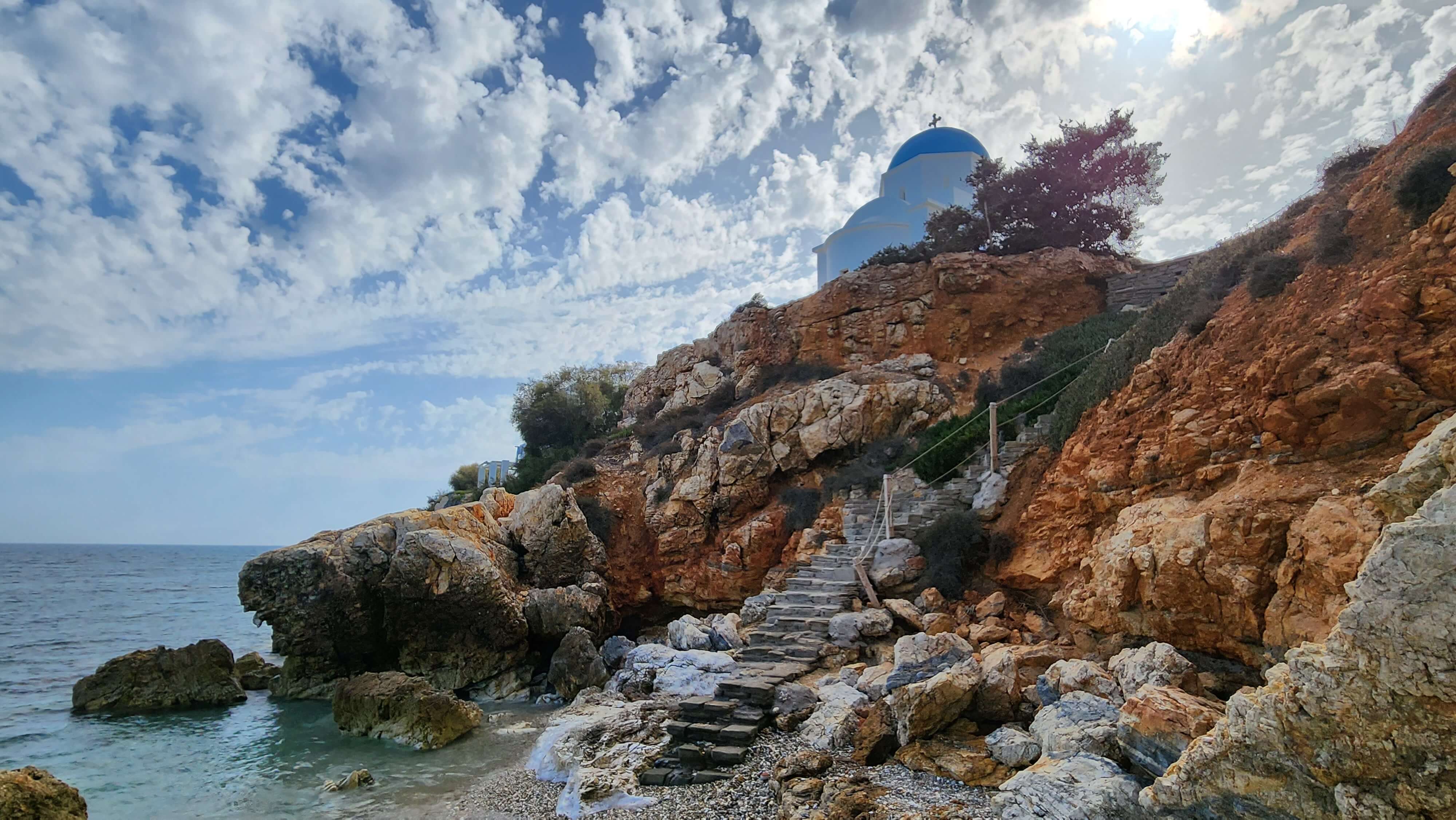 Paros Cliff Church